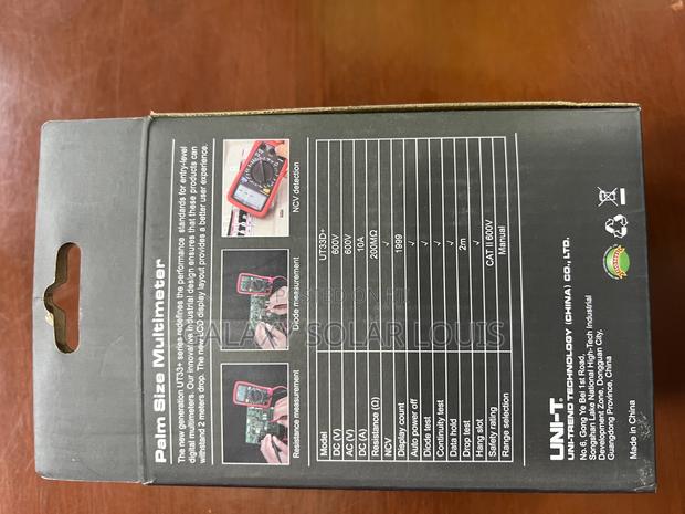 Unit Ut330 Multimeter photo 2