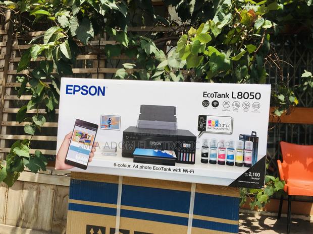 Epson Eco Tank L8050 Wireless Print 6 Color Printer · Photo 3
