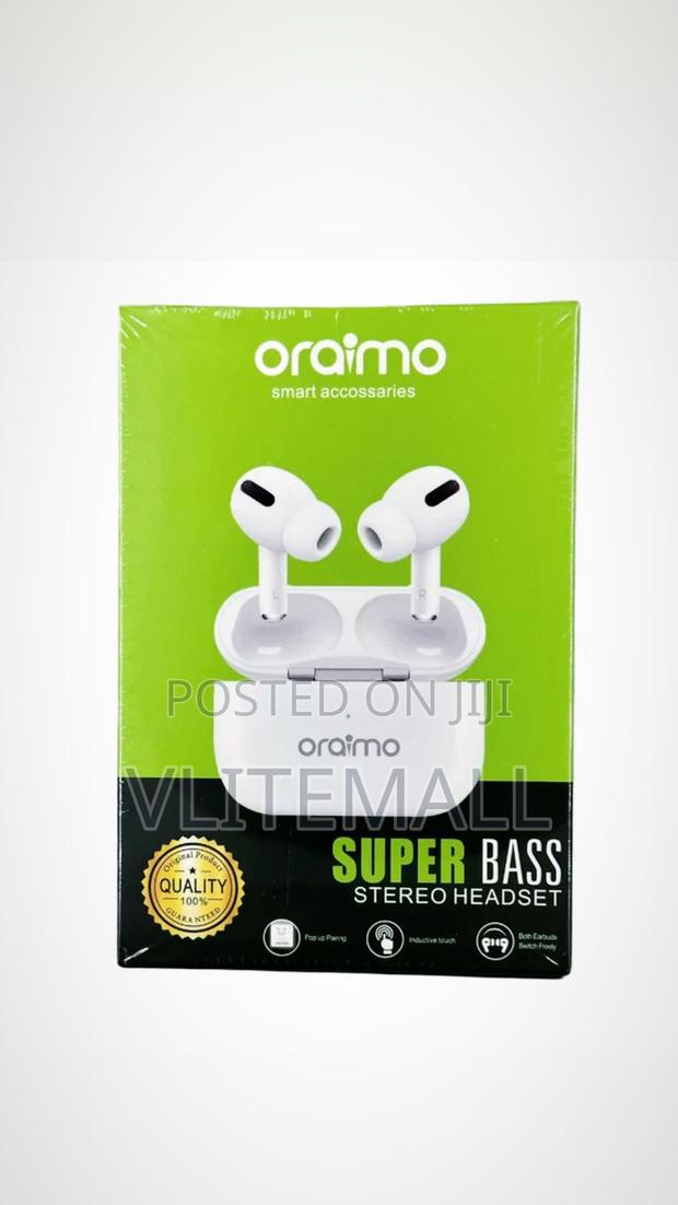 Oraimo Super Bass Stereo Headset - White