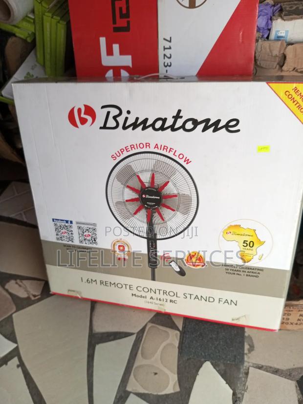 Breezy Standing Fan +Remote Binatone 16"