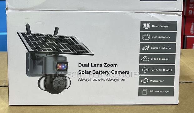 Ubox Outdoor PTZ Solar 4g Camera 8mp 12x Dual Lens · Photo 3