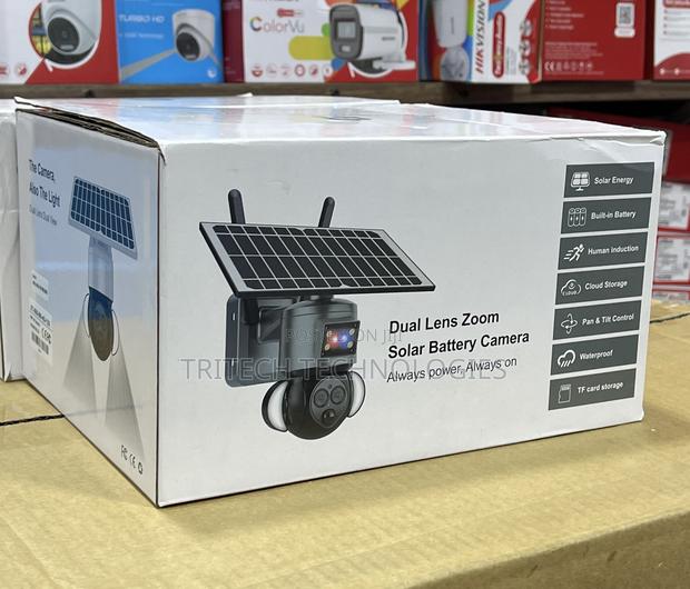 Ubox Outdoor PTZ Solar 4g Camera 8mp 12x Dual Lens · Photo 4