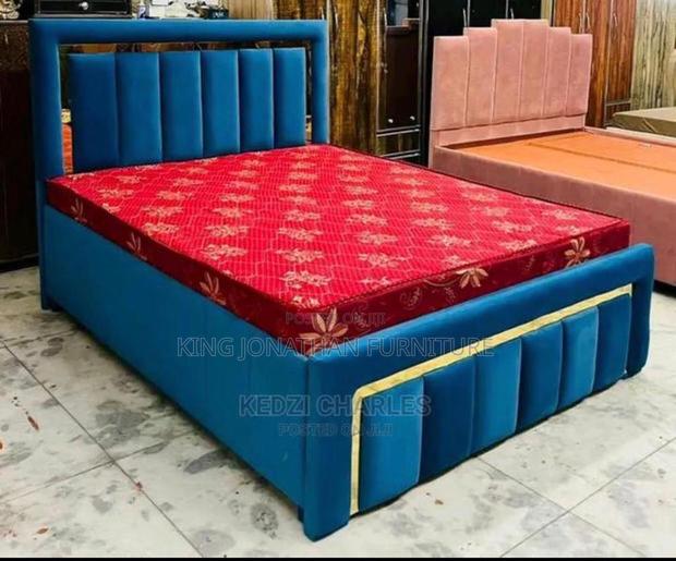 Double Bed And Mattress