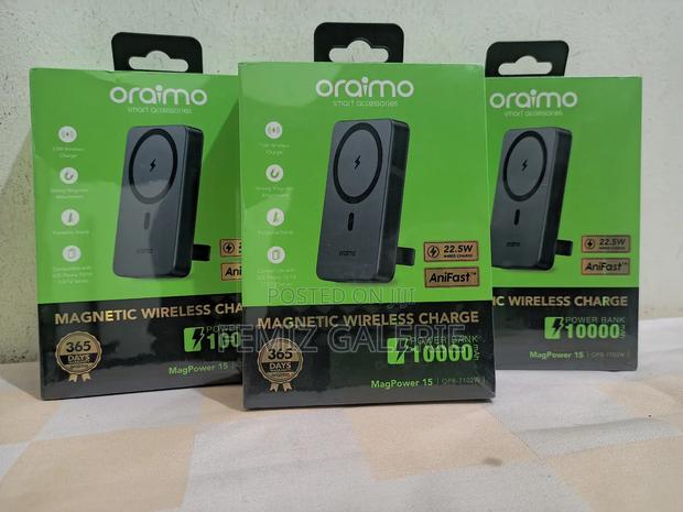 Oraimo Magpower 15 10000mah Wireless and Wired Power Bank · Photo 4