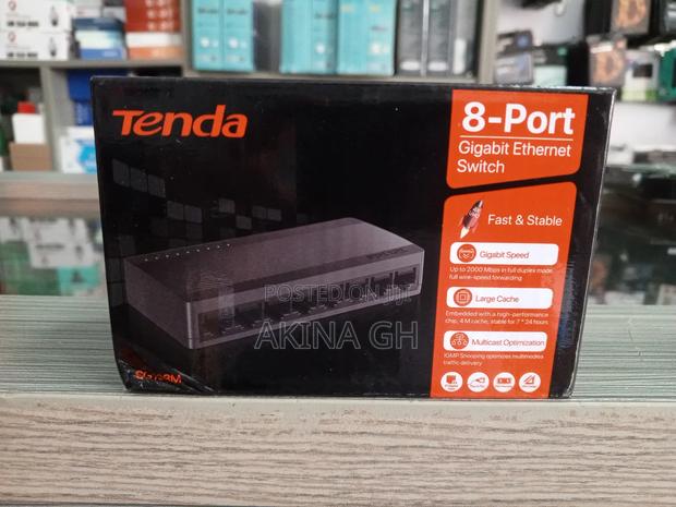 Tenda 8 Port Gigabit Ethernet Switch Sg108m · Photo 3
