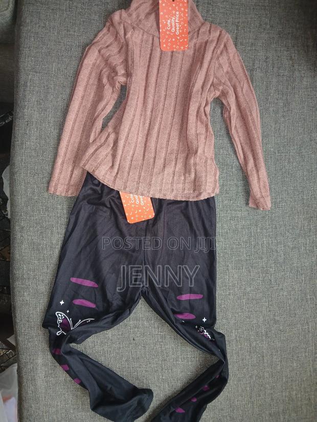Girls Polo Neck Blouse and Leggings · Photo 2