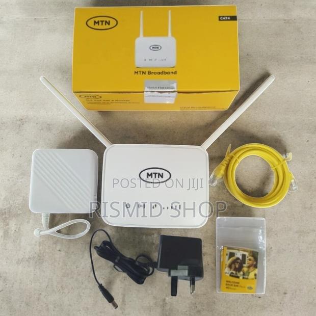MTN Universal Broadband4g Router + Backup Battery - White · Photo 2