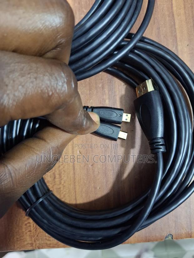 Micro Hdmi to Hdmi Cable 5m photo 3