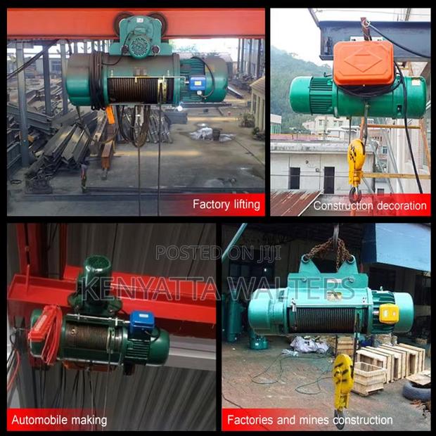 Cd / Md Type Electric Wire Rope Hoist for Overhead Crane photo 18