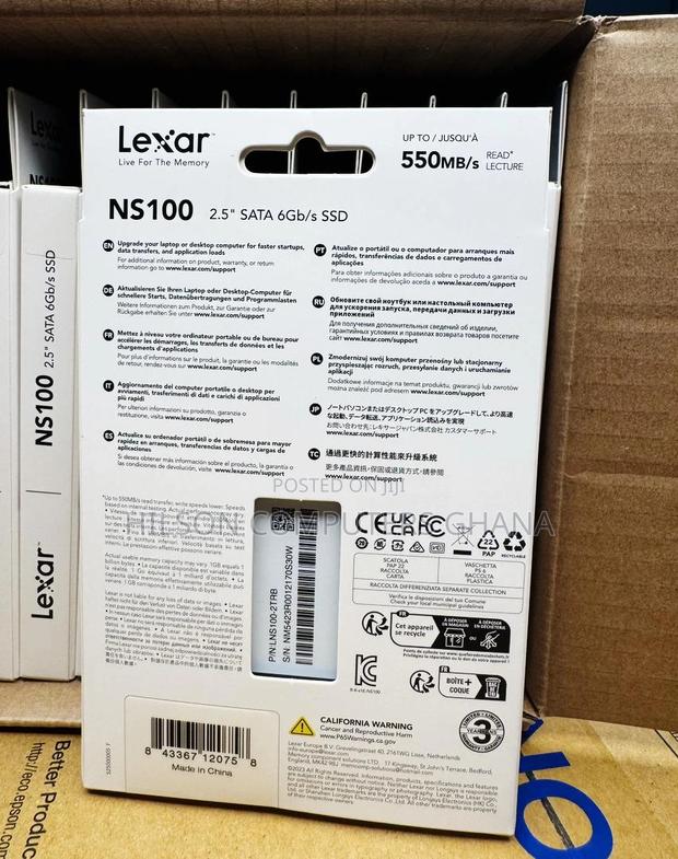Lexar Lns100 SSD 2.5 Internal 2tb Sata SSD photo 3
