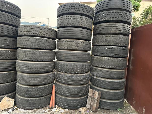 315/80/R22.5 Trailer and Articulator Tyres With Rims Wholesale photo 2