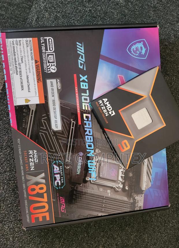 Latest Ryzen 9 9950x Cpu With X870 Motherboard · Photo 2