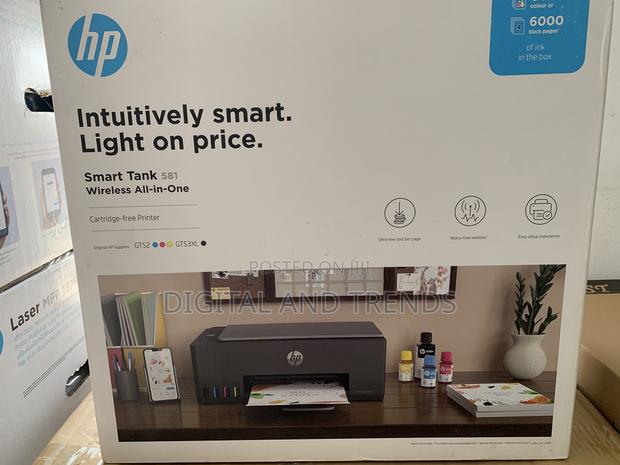 Hp Smart Tank 581 Wireless All-in-One Printer · Photo 3