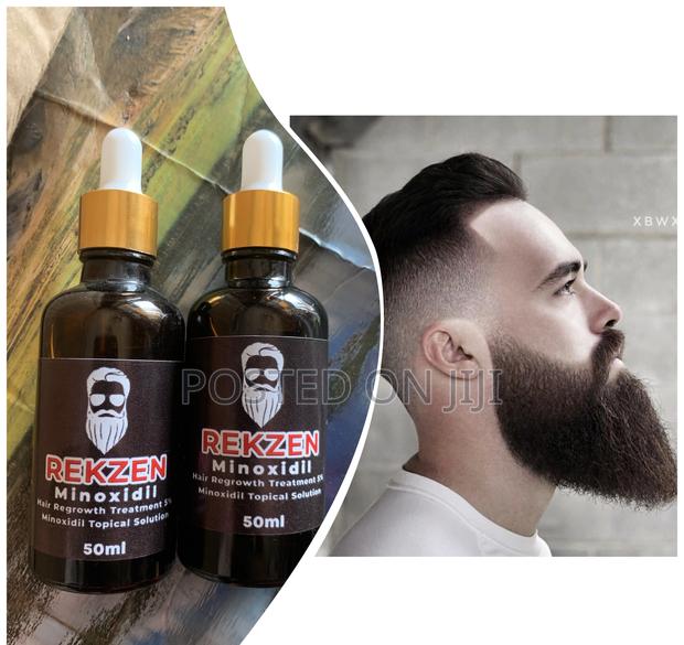 Quick Action Rekzen Minoxidil for Beard and Hair