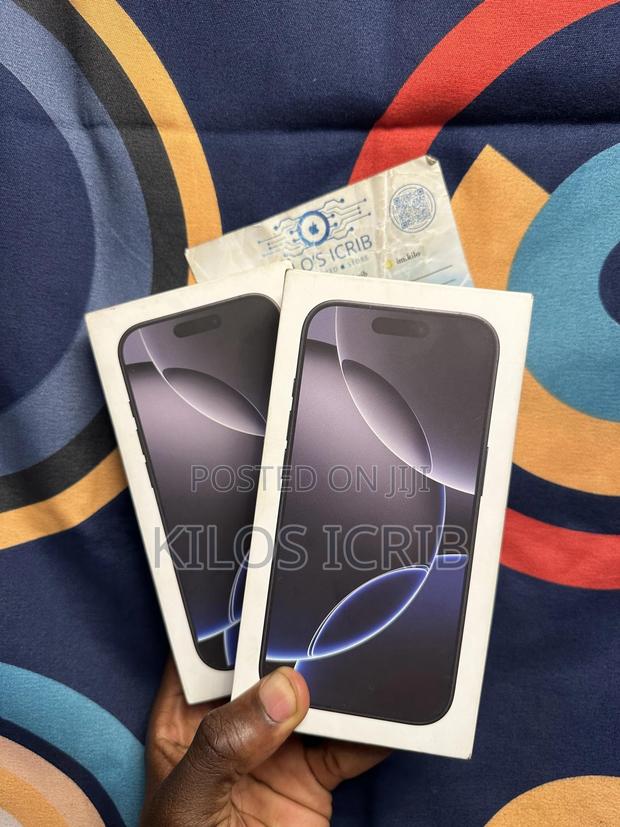 New Apple iPhone 16 Pro 128 GB Black