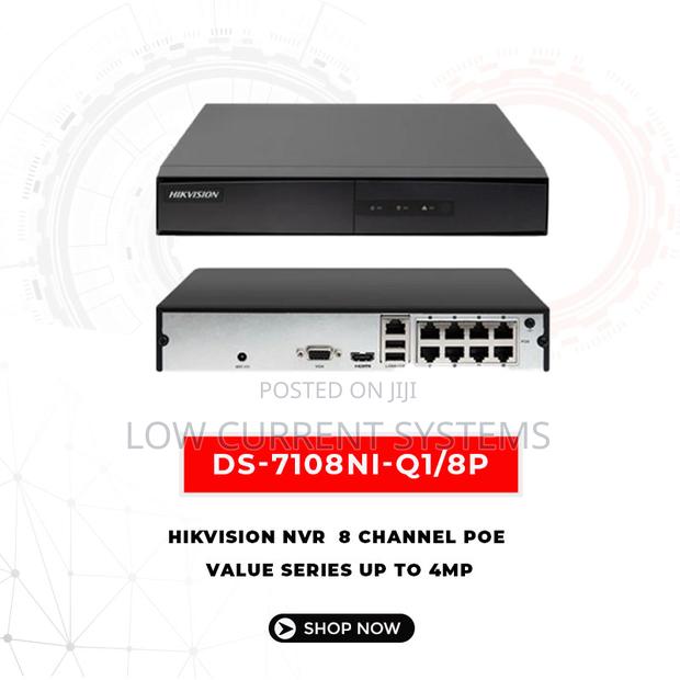 Hikvision NVR 8 Channel Poe Network Video Recorder Ds-7108ni-Q1/8p/M · Photo 2