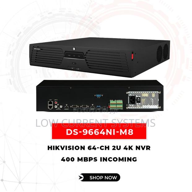 Hikvision64-Ch 2u NVR Ip Camera Recorde Netr Ds-9664ni-M8 · Photo 2