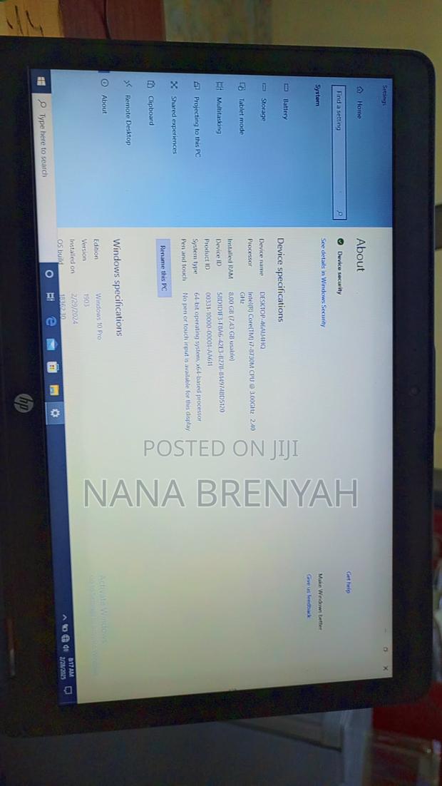 Laptop HP ProBook 470 8GB Intel Core I7 HDD 500GB · Photo 3
