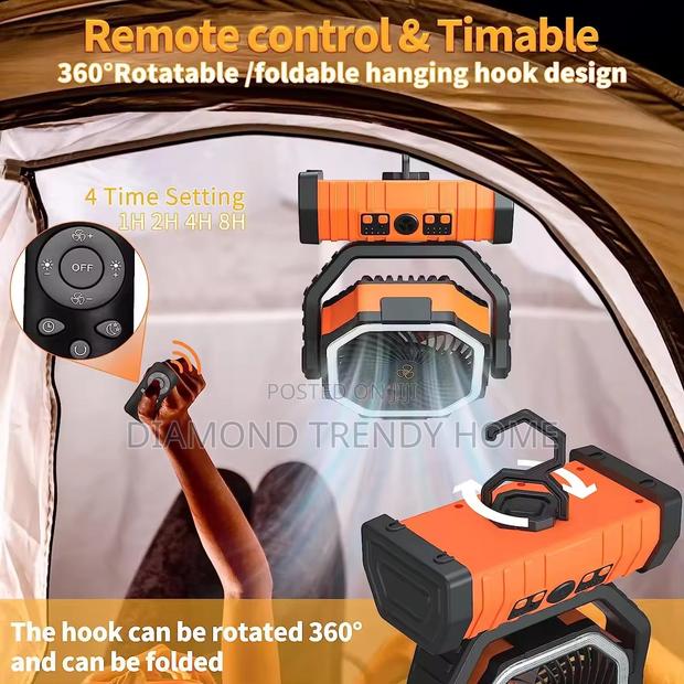 Rechargeable Camping Fan photo 5