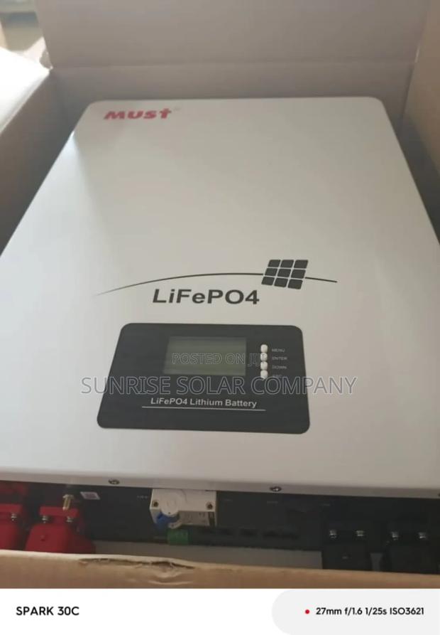 Lithium Battery Lifep04 Must 100ah 48v