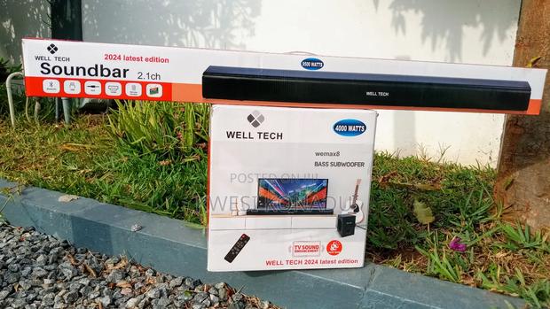 9500 Watts Well Tech Tv Enhancement Soundbar photo 3