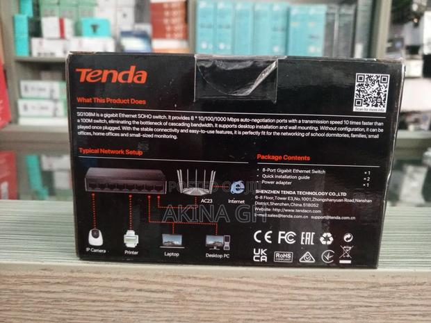 Tenda 8 Port Gigabit Ethernet Switch · Photo 4