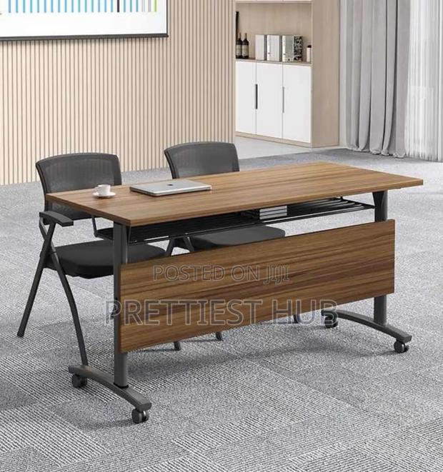 Foldable Conference L Training | Office | Study Table photo 5