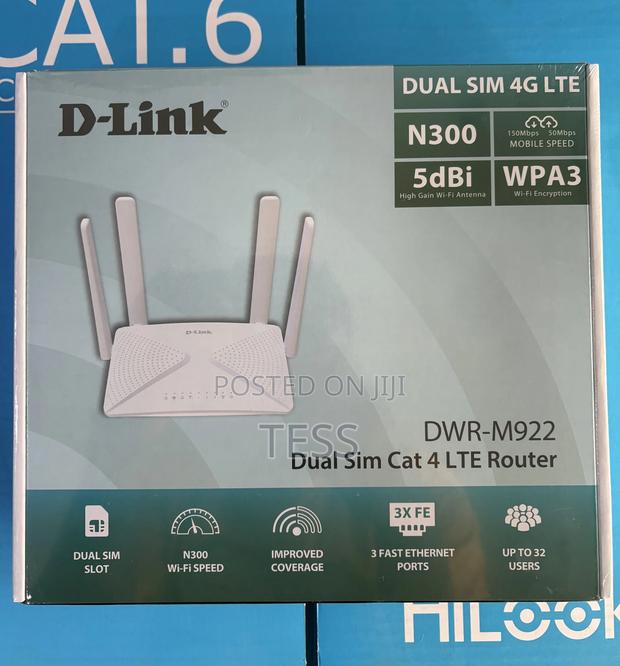 D-Link Universal Sim Router M922 4g Lte Dual Sim 2.4ghz/5ghz · Photo 3