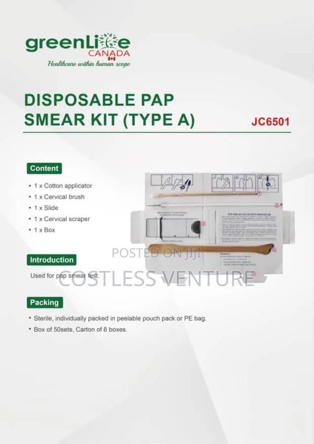Greenlie Canada Disposable Pap Smear Kit (Type A) · Photo 2