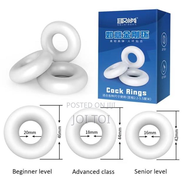 3pcs Thick Silicon Cock Ring · Photo 4