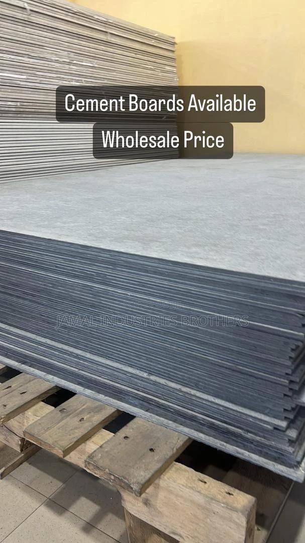Cement Boards 6mm,8mm,10mm,12mm Available in Bulk