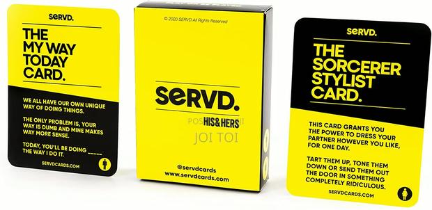 Servd. His Hers Card Game · Photo 4