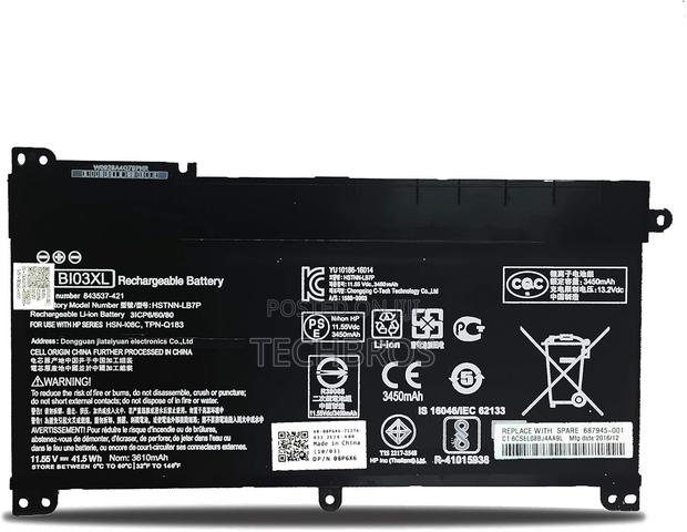 Original Hp Battery Bi03xl Hp Stream 14 Pavilion 14 X360 · Photo 2