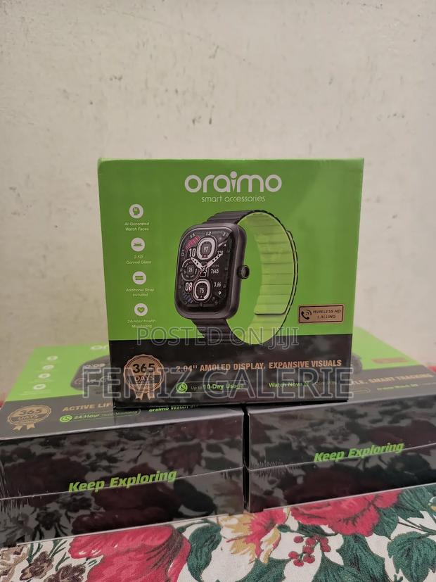Oraimo Watch Nova N 2.5d Curved Glass Smart Watch · Photo 3