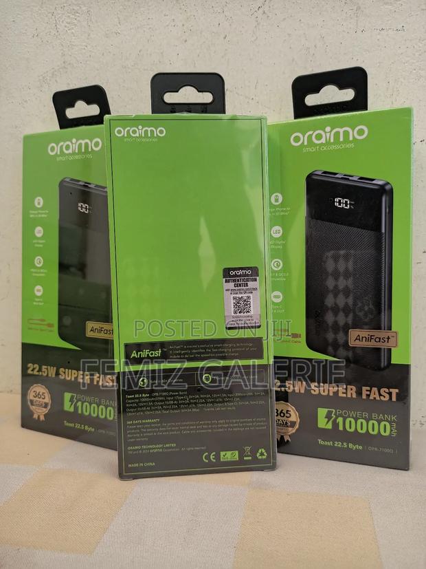 Oraimo Toast 22.5 Byte 10000mah 22.5w Power Bank · Photo 4