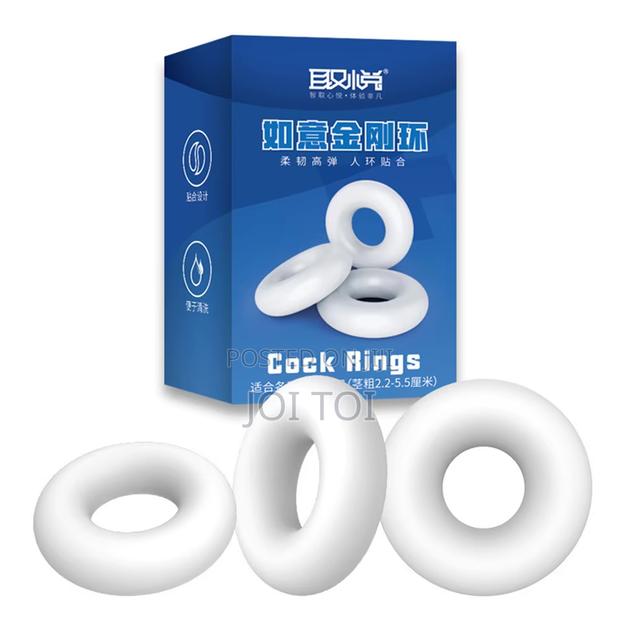 3pcs Thick Silicon Cock Ring · Photo 3