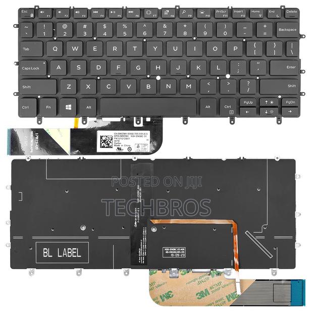 Oem Replacement Keyboard for Dell XPS 13 9380 9370 9305 7390 · Photo 3
