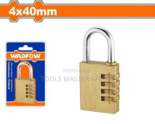 4 Digit Brass Combination Padlock # Wpd3444 · Photo 2