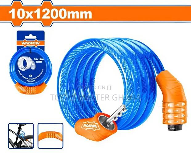 4 Digit Combination Bicycle Cable Lock # Wbk2110 · Photo 2