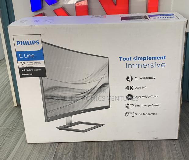 Philips E Line 32”Curved LCD Monitor · Photo 3