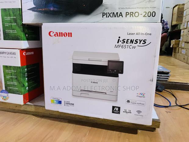 Canon I-Sensys Mf651cw Wireless Colour Multifunction Laser · Photo 2