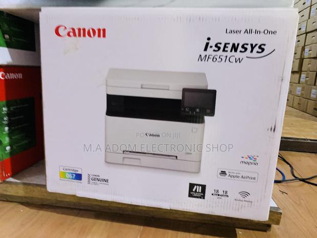 Canon Wireless Printer Mf 651 Cw Color Black White · Photo 2