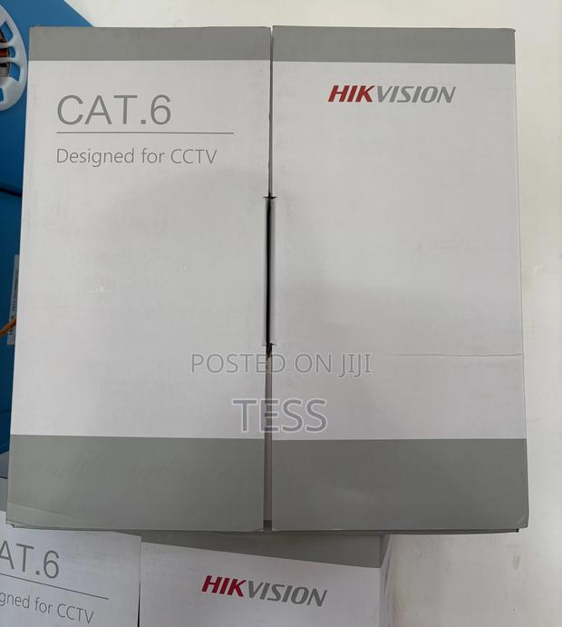 Hikvision Cat6 Pure Copper 305m Utp Cable 24awg Ds-1ln6uzco · Photo 2