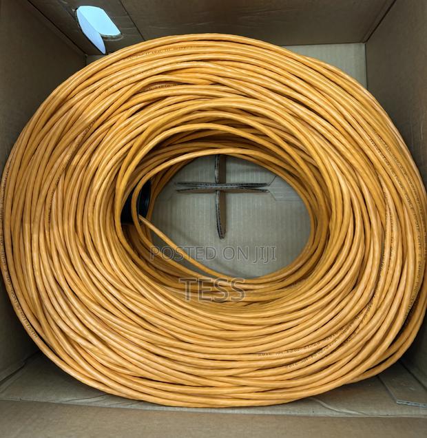 Hikvision Cat6 Pure Copper 305m Utp Cable 24awg Ds-1ln6uzco · Photo 1