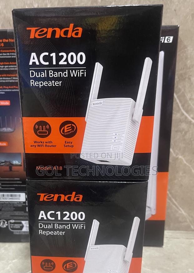 Wifi Range Extender Tenda Ac1200 A18 Dual Band Wifi Repeater · Photo 4