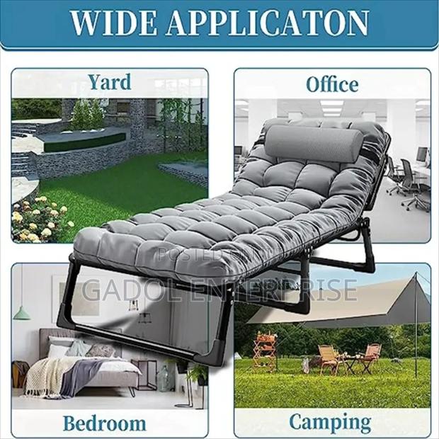 Foldable Bed Camp Bed With Mattress · Photo 4
