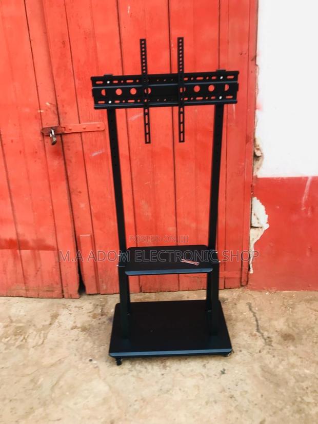 Strong Durable Anti Rust Tv Cart For Led Flat Screens · Photo 2