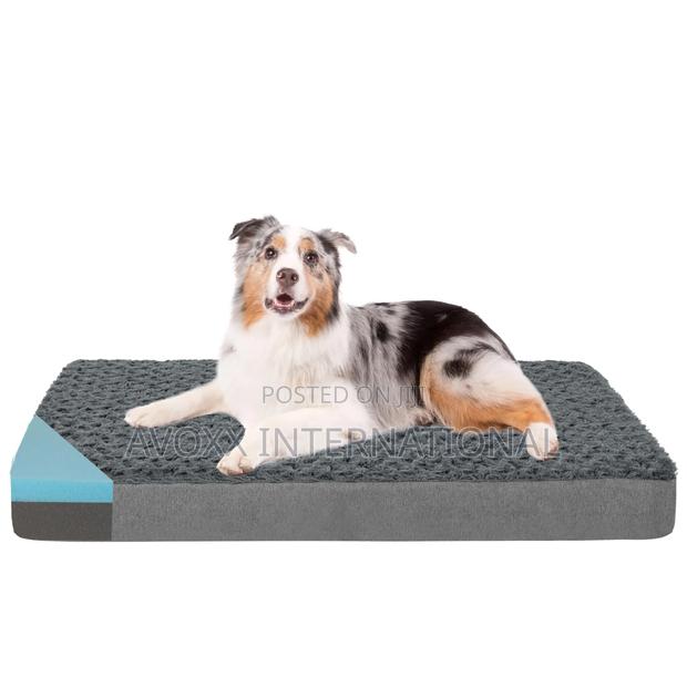 Gohoopet Orthopedic Memory Foam Bed Large for Dogs,35x22"X3"