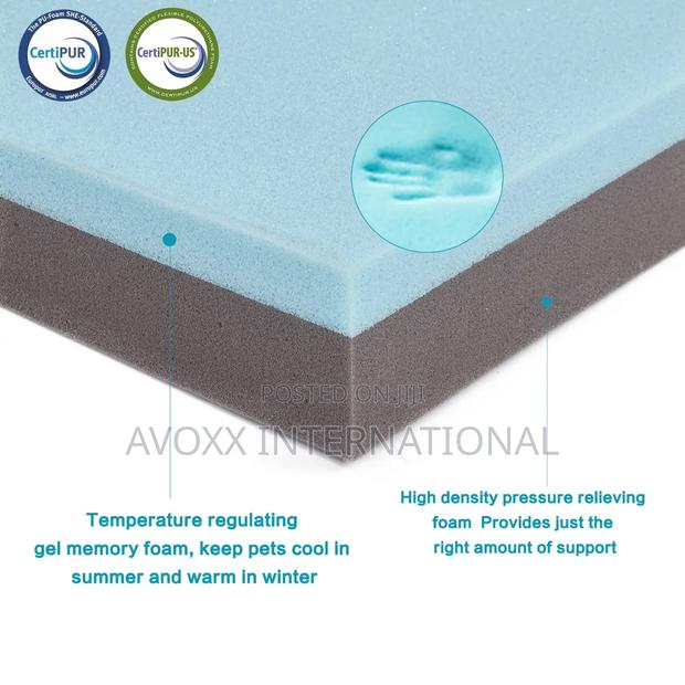 Gohoopet Orthopedic Memory Foam Bed Large for Dogs,35x22"X3" photo 2