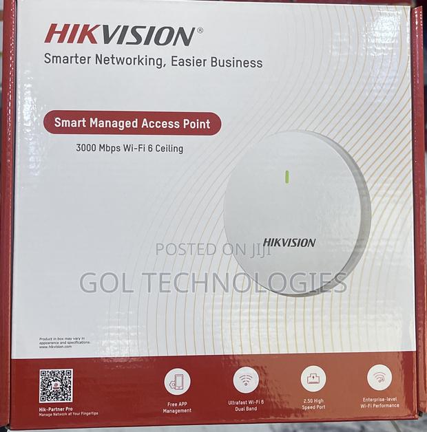 Hikvision Wireless Access Point U6 or Wifi 6 Ds-3wap622e-Si · Photo 4